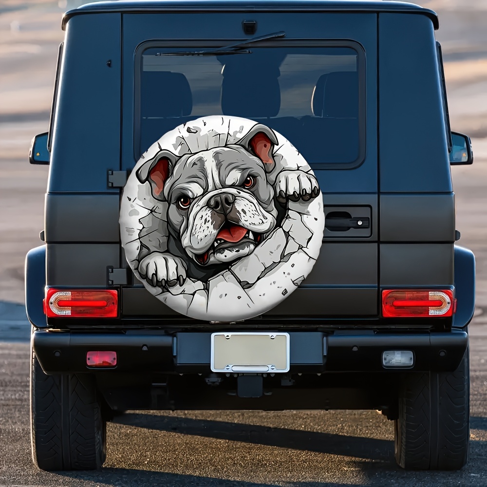 Outdoor Adventure Rv - 1pc Bulldog RV Wheel Cover -