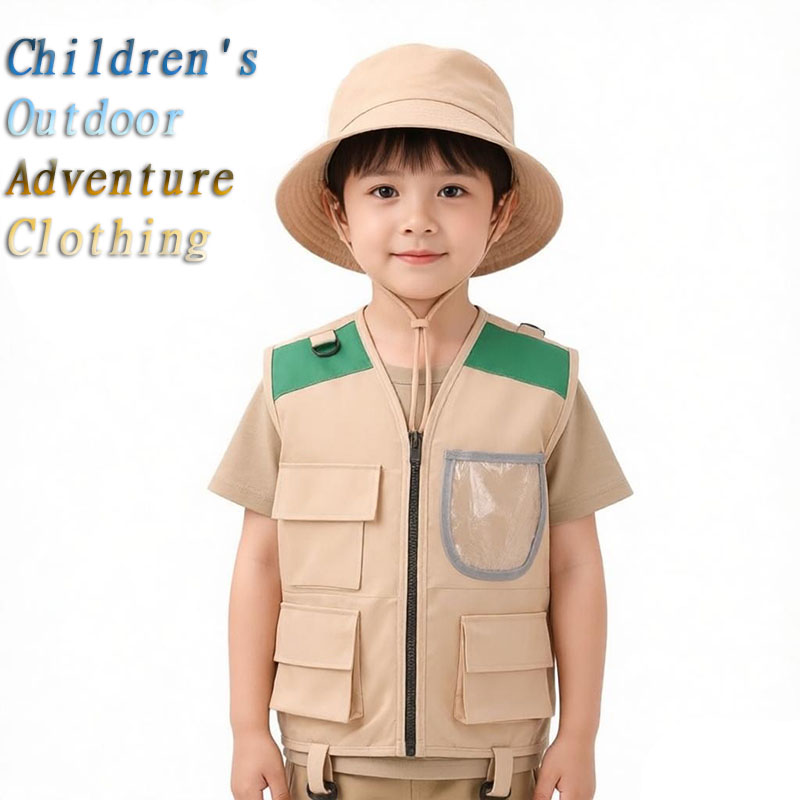 Outdoor Adventure Kit For Kids - 2026 New Kids Explorer Hat Vest