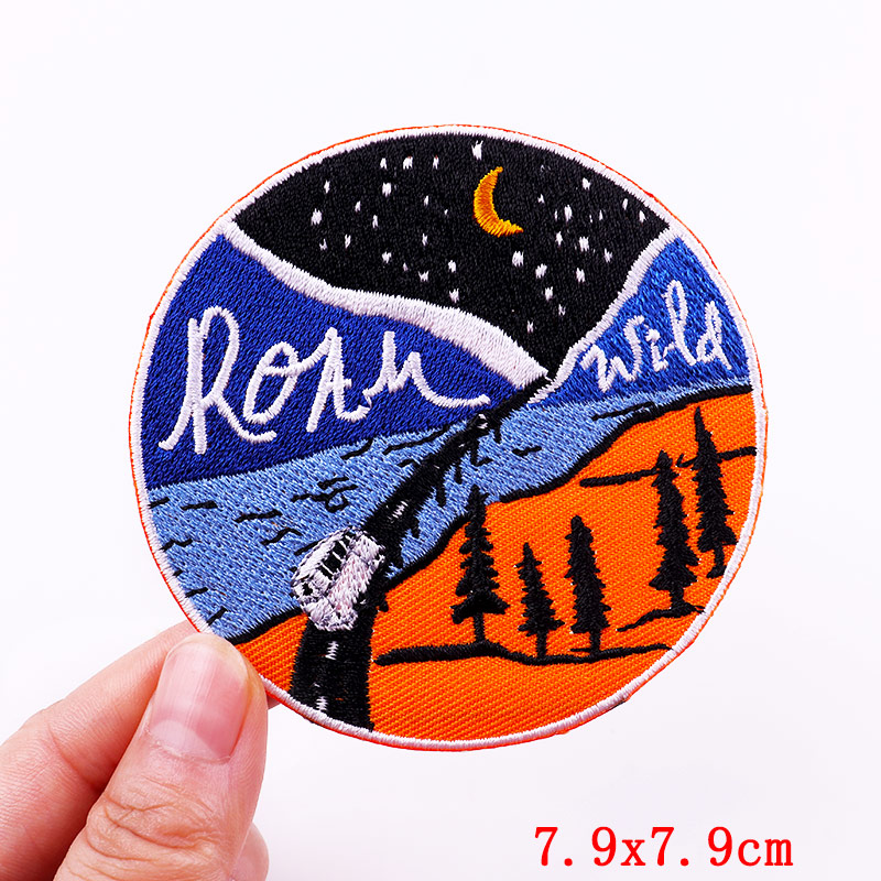 Iron On Patches DIY Outdoor Tr - Outdoor Adventure Travel Show 评论和价格