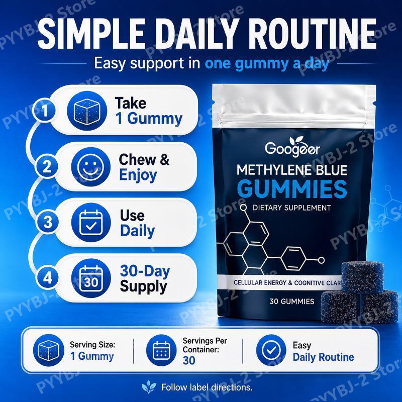 Methylene Blue Gummies 30 Coun - Chalk Bag Bouldering 评论和价格